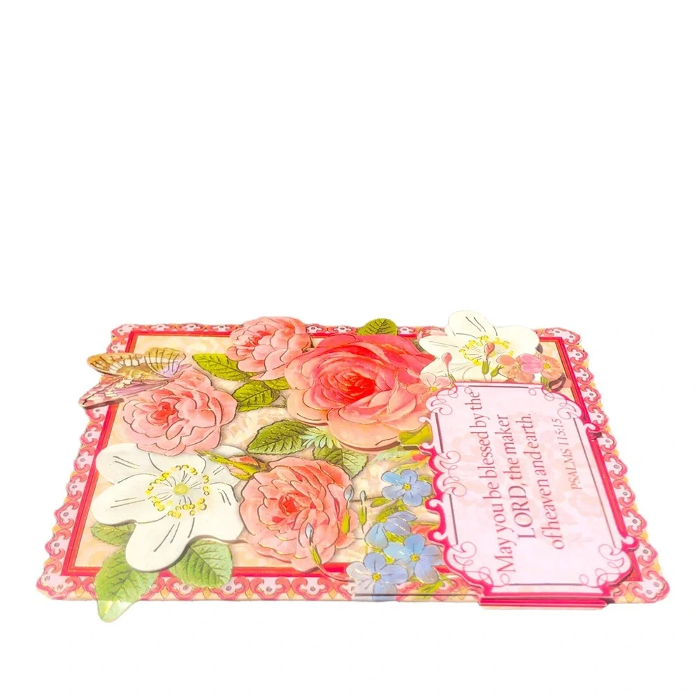 Pooch & Sweetheart Christian Embellished 3D Scripture Note Cards, 8 ct (96349)